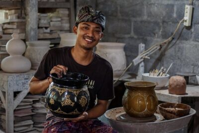 3 Hours Wheel Throwing Basic Ceramic Class - What you get for $50: materials, coaching, and a real chance to practice