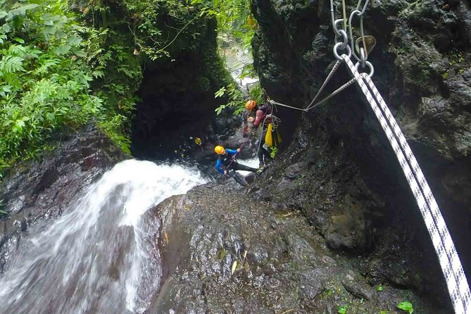 3Hrs Intermediate Canyoning in North Bali (Pickup, Lunch & GoPro) - The flow of your day: pickup, canyon time, lunch, showers, done
