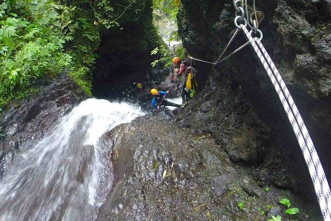 5Hrs Advanced Canyoning (50m) 12 Rappels (Pickup, Lunch & GoPro) - Lunch, Showers, and the GoPro Photo/Video Payoff