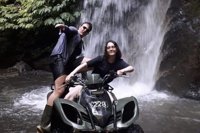 Adventure Amazing ATV Quad Bike with Waterfall include Lunch - From Nusa Dua morning pickup to a 6-hour ATV plan