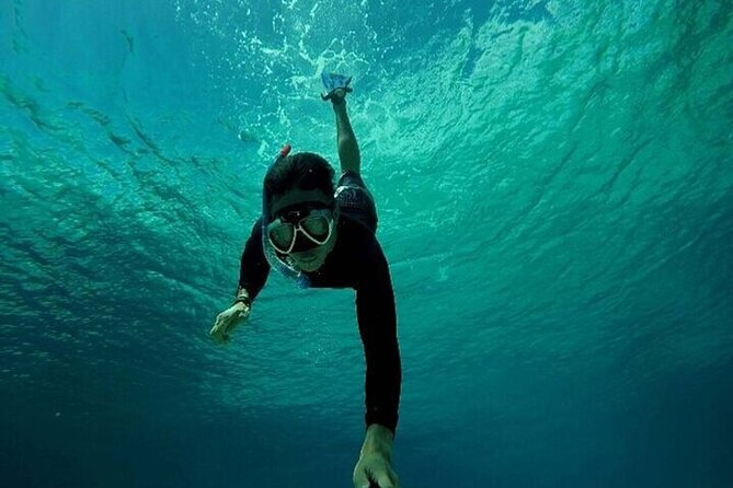 (ALL- IN) Bali Snorkeling Blue Lagoon with Waterfall Visit - Blue Lagoon Snorkeling: White Sand, Big Names of Fish, and Possible Turtles