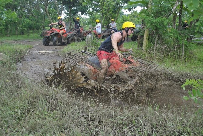 All Inclusive Quad Bike Ride and White water Rafting - Stop 1: Ayung River rafting with full instruction for beginners