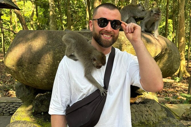 All Inclusive Ubud Cultural and Natural Highlights Tour - Stop 2: Sacred Monkey Forest Sanctuary (what to expect with long-tailed macaques)