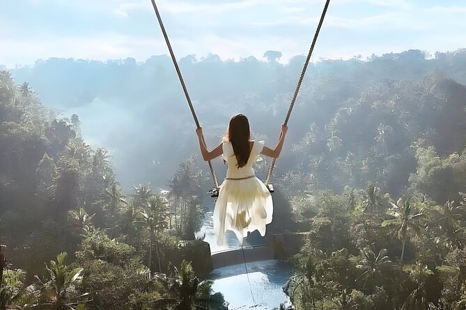 Amazing Bali Swing Experience with Ubud Full Day Tour - Tegenungan Waterfall: the payoff at the end of the loop