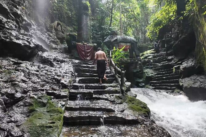 Atman Bali Journey water blessing - Stop order and timing: how the day typically moves
