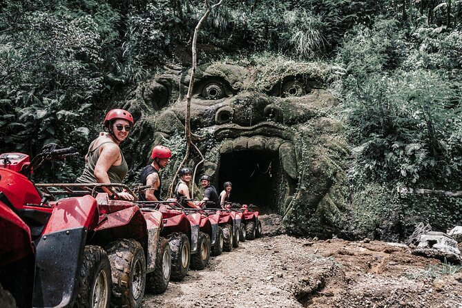 ATV Quad Bike and White Water Rafting in Ubud Bali - Quad bike riding: Gorilla Cave, waterfalls, and the muddy thrill track