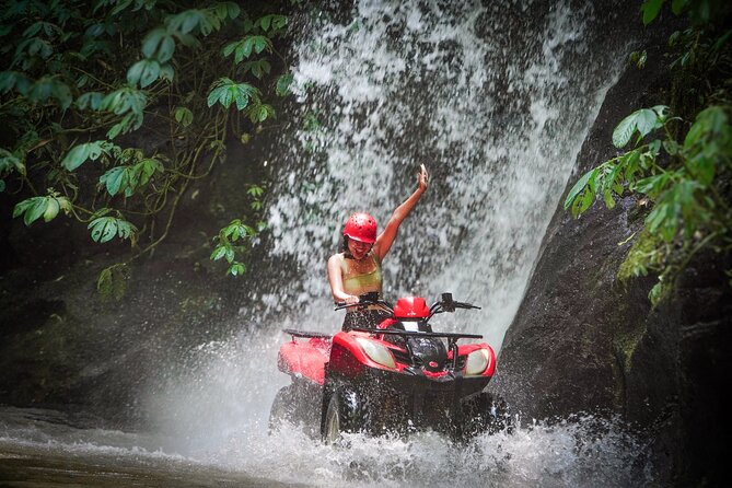 ATV Quad Bike Kuber Through Waterfall, Tunnel And Rice Field - Waterfalls, Tunnels, and Rice Fields: How Each Section Adds Value