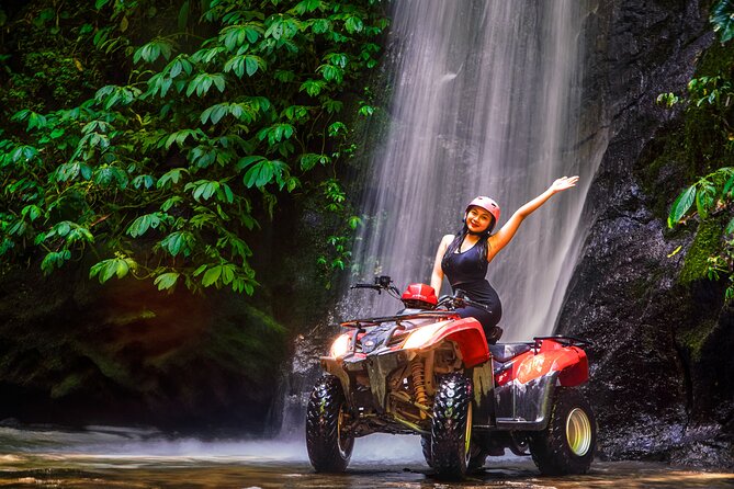 ATV Quad Bike Kuber Through Waterfall, Tunnel And Rice Field - Pickup and Where It Starts: A Simple Plan for Your Day