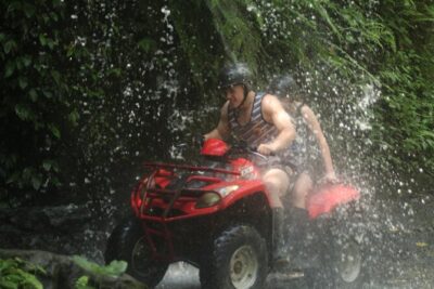 ATV Quad Bike Through Tunnel and Waterfall - Getting There From Seminyak and Other Key Areas
