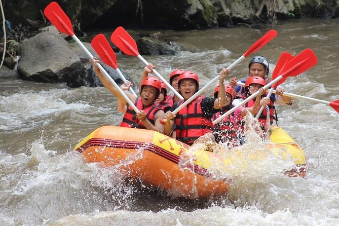 Ayung River - White Water Rafting Bali - After rafting: shower, towel, and lunch that makes the day feel complete
