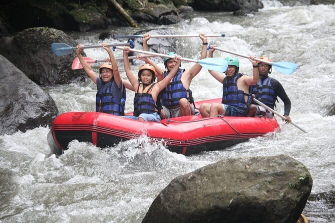 Ayung White Water Rafting and Bali ATV Ride Packages - The real comfort upgrades: lunch, lockers, towels, and shower time