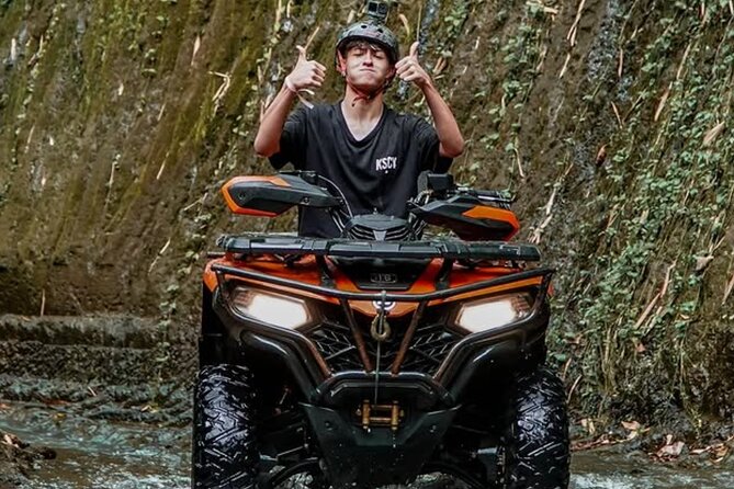Bali Adventure ATV Quad Bike, Monkey Forest and Waterfalls - A Full-Day Bali Mix: ATV, Ubud Monkeys, and Tegenungan Falls