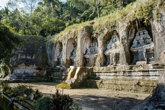 Bali Adventure Tour: Hidden Canyon, Tegenungan Waterfall, Goa Gajah temple - Elephant Cave (Goa Gajah) and lunch: balancing stone spirituality with comfort food