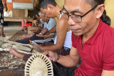 Bali Arts shopping with temples-waterfall visit. - Pura Desa Batuan: a temple visit tied to the year 944
