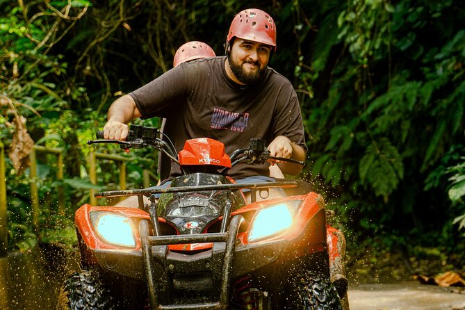 BALI ATV Kuber Through Historic Tunnel and Scenic Waterfalls - Lunch and downtime: egg sandwiches, a welcome drink, and why that matters