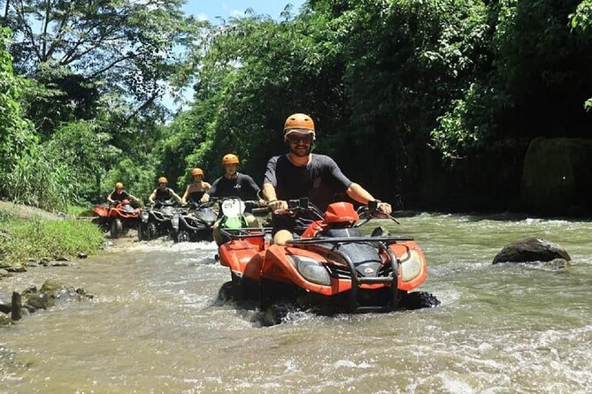 Bali ATV Quad Bike Adventure and Snorkeling Tour - ATV quad bike ride: 250cc fun on mud, rocks, rivers, and rice views