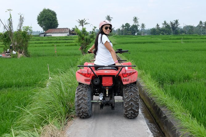 Bali Atv Quad Bike Through Tunnel and Waterfall - Pertiwi Adventure and your quad bike: 250cc, semi-automatic, and real controls