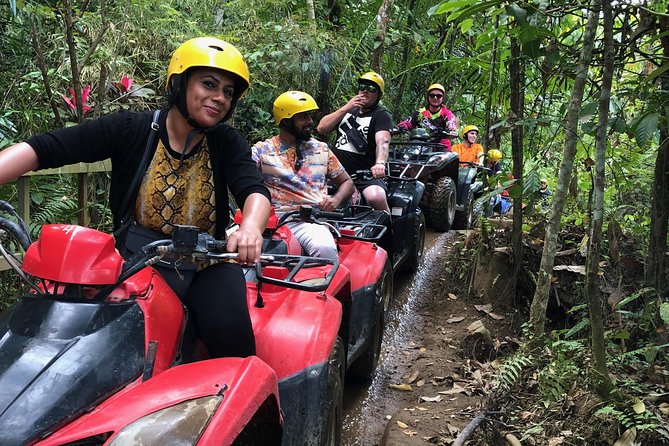 Bali Atv Quad Bike Through Tunnel and Waterfall - Teba Sari Bali Agrotourism: coffee tasting and how Luwak fits in