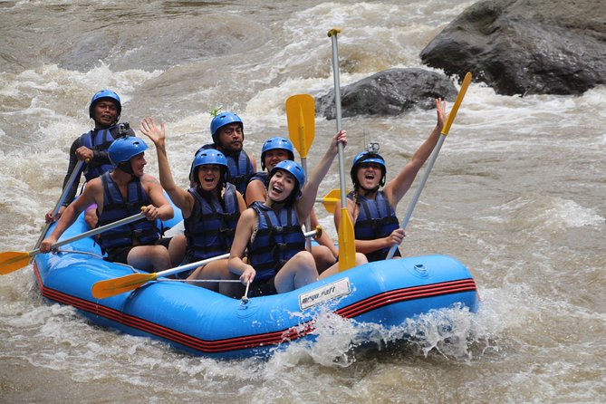 Bali ATV Quad Ride and White Water Rafting Adventure - Ayung River Rafting: 10 km of Guided Fun, Plus Swim and Waterfall Photos