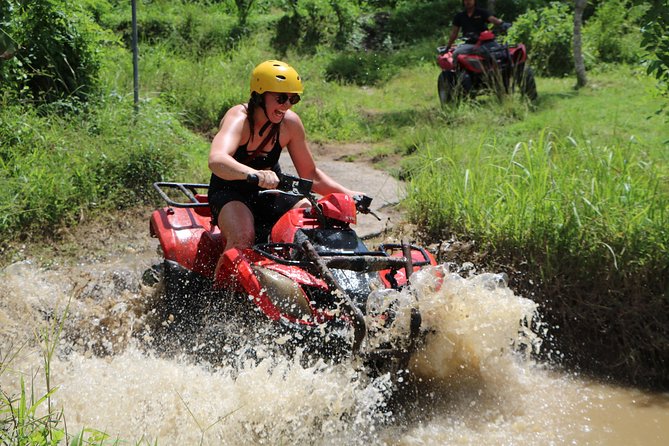 Bali ATV Ride Adventure with lunch - Safety gear, boots, and the tandem-or-solo decision