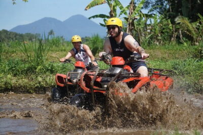 Bali ATV Ride And Ubud River Rafting With All Inclusive - Rice-Field Lunch in the Middle of the Action
