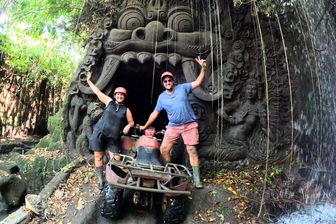 Bali ATV Ride Ubud Waterfall, Ricefield,River,Barong Cave, Lunch - Key highlights to look for