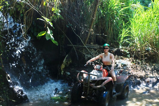 Bali ATV Ride Ubud Waterfall, Ricefield,River,Barong Cave, Lunch - Stop 1 Denpasar and Stop 2 Ubud: how the day flows
