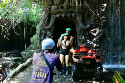 Bali ATV Ride Ubud Waterfall, Ricefield,River,Barong Cave, Lunch - Safety gear and guide support: what you should expect from the start