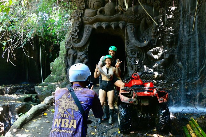 Bali ATV Ride Ubud Waterfall, Ricefield,River,Barong Cave, Lunch - Safety gear and guide support: what you should expect from the start