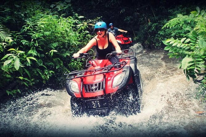 Bali ATV Ride Ubud Waterfall,RiceField,River,Kingkong-Temple cave - Who this ATV ride suits best