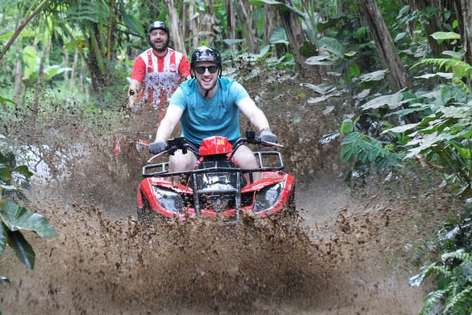 Bali ATV Ride with Jungle Swing and Rice Terrace Tour - Stop 1 at Balaji Adventure Bali: ATV through jungle and rice views