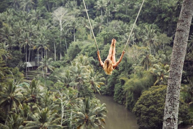 Bali ATV Ride with Jungle Swing and Rice Terrace Tour - Stop 2 at d’Alas Swing (Uma Pakel Agro Tourism): the elevated photo moment