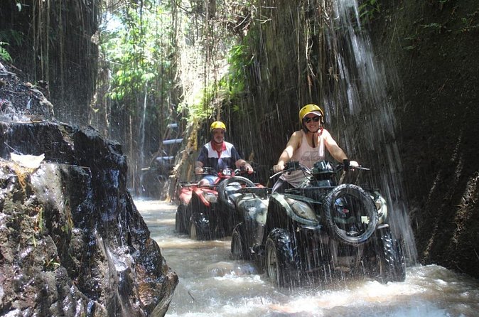 Bali Atv Riding through Cave and Waterfall - The trek stops that turn this from ATV time into a full Bali nature circuit