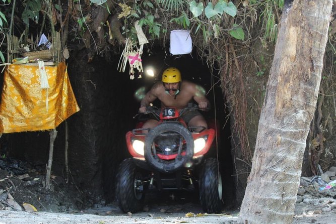 Bali Atv Riding through Cave and Waterfall - Lunch, towel, and shower room: why this is better than it sounds