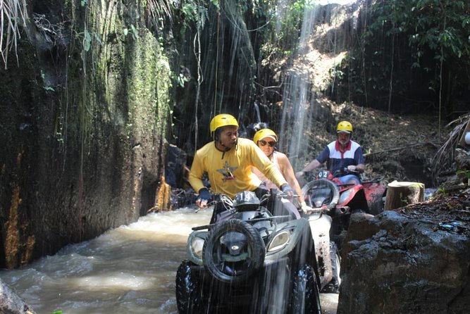 Bali Atv Riding through Cave and Waterfall - The instructor-following model: why it feels safer and more fun