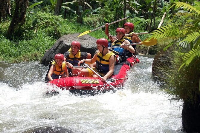 Bali Blue Lagoon Snorkeling and Waterfall Day Tour with Lunch - Kanto Lampo Waterfall: cool spray and guided context