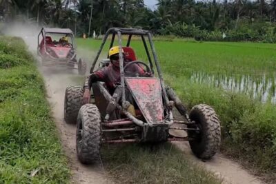 Bali Buggy UTV Adventure with Ubud River Rafting and Lunch - Your 1-Hour UTV Ride: Jungle Trails, Rice Fields, Rivers, and Mud