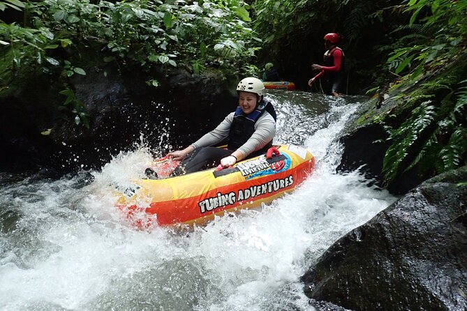 Bali Canyon Tubing Adventure - Tube time in the secret canyon: gentle water, real jungle sights