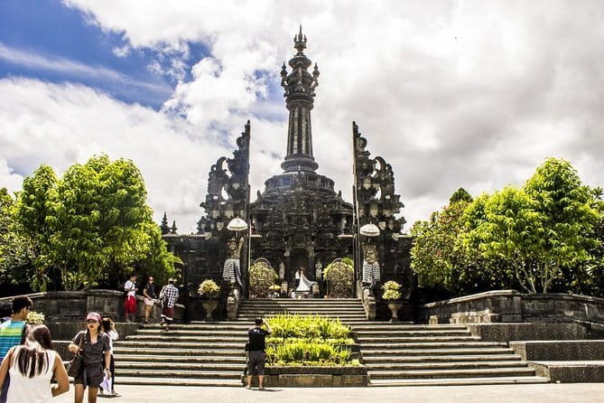 Bali Car-Charter: Half Day Denpasar City Tour - Bajra Sandhi Monument: the big structure in the city green