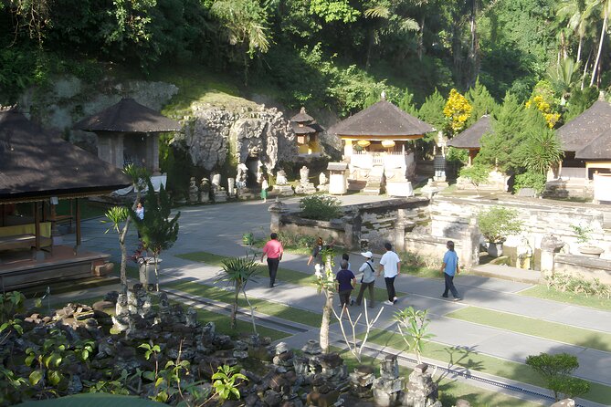 Bali Cycling and Ubud Waterfall Tour - Stop 4: Elephant Cave (Goa Gajah) archaeology stop