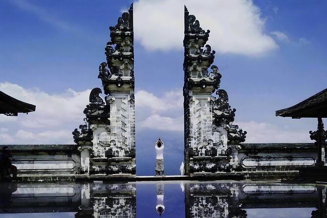 Bali Full-Day Car Charter: The Gates of Heaven Bali Tour - Taman Ujung Sukasada: bridges, ponds, and that royal-palace layout