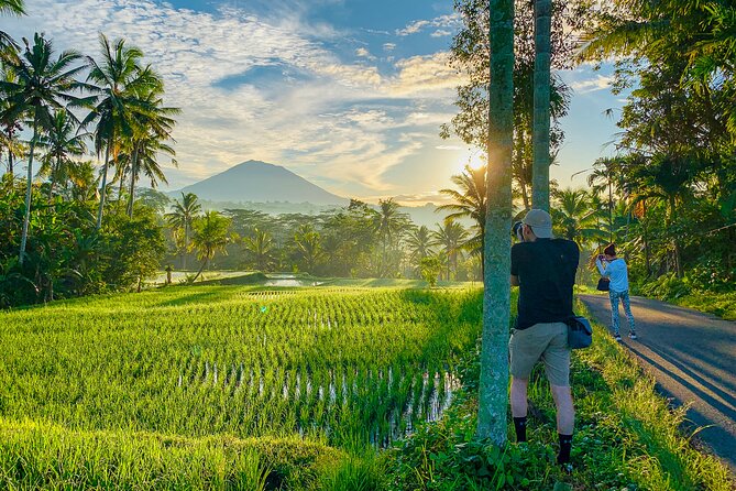 Bali Full Day Photography Tour - Mount Agung stop: framing rice fields and rural life