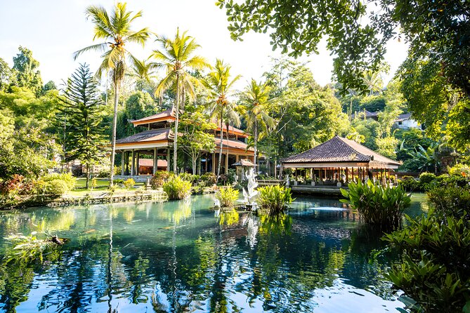 Bali Full Day Temple Tour - Private Sightseeing Trip - Tirta Empul: holy spring space and the good-versus-evil story
