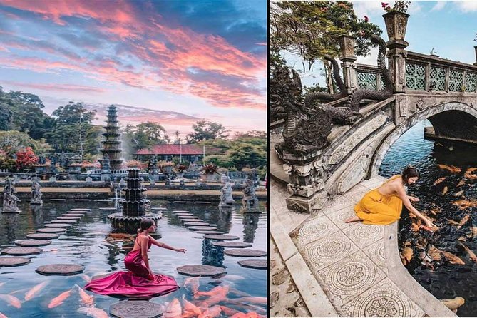 Bali Instagram Tour and Sunrise at gate of heaven - Tukad Cepung waterfall at 13:30: cave air and careful walking