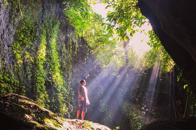 Bali Instagram Tour: Gate of Heaven, Swing and Waterfall Day Tour - Stop 3: Tukad Cepung Waterfall and the Jungle-Cave Walk