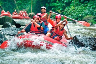 Bali Jungle Swing and White Water Rafting All Inclusive - Bali Pertiwi Rafting on the Ayung: 11 km of rapids with safety first