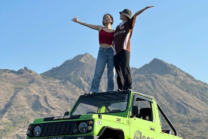 Bali Mount Batur Jeep Sunrise and Black Lava Jeep Tour - Natural hot spring by the lake: when to actually soak
