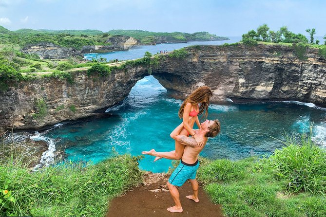 Bali-Nusa Penida. West Part. Private car. All-inclusive - Paluang Cliff near Pura Paluang: a short stop with a big visual punch