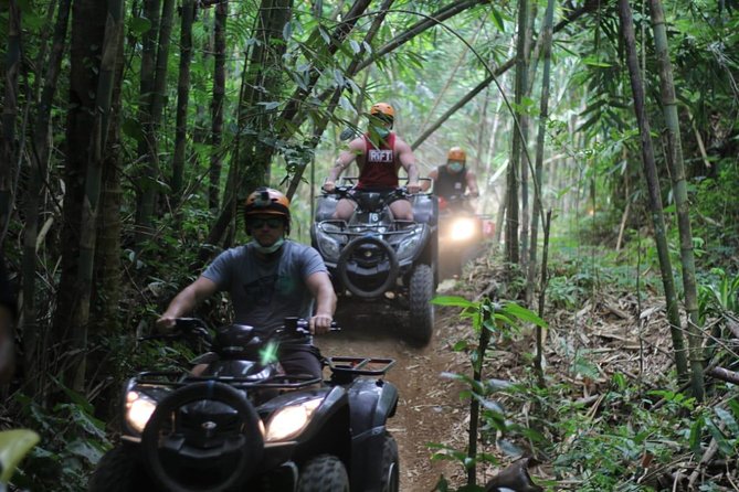 Bali Quad Bike ATV with Flying Fox - ATV/quad bike time: training, safety gear, and how the ride works