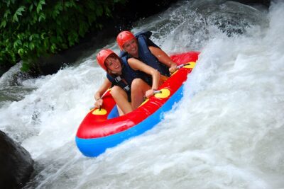 Bali River Tubing Adventure and ATV Ride Packages - Morning at Gekko Tubing Bali: Class II+ Canyon Rapids